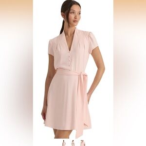 Ralph Lauren - Tie Waist Dress, Pink Opal NWT